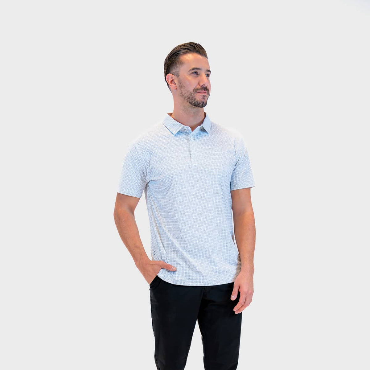 pedestal polo shirt Mサイズ Men's WILCOX Short Sleeve Performance Polo | PCNA