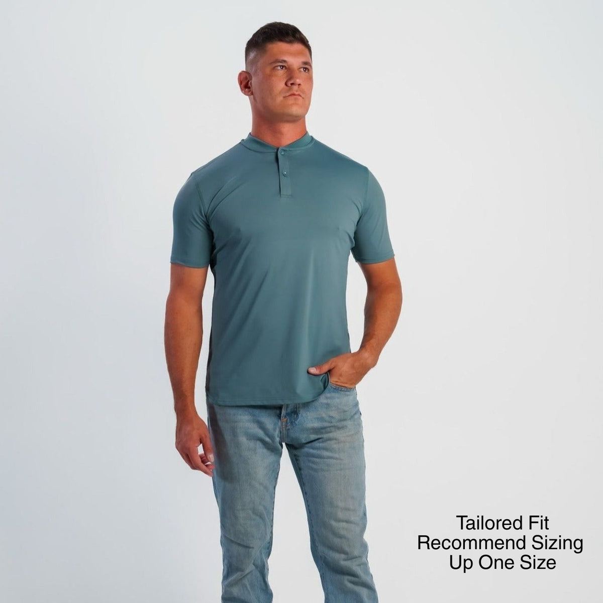 pedestal polo shirt Mサイズ Chris Blade Collar Polo | Men's Performance Polo Shirt | PILLAR