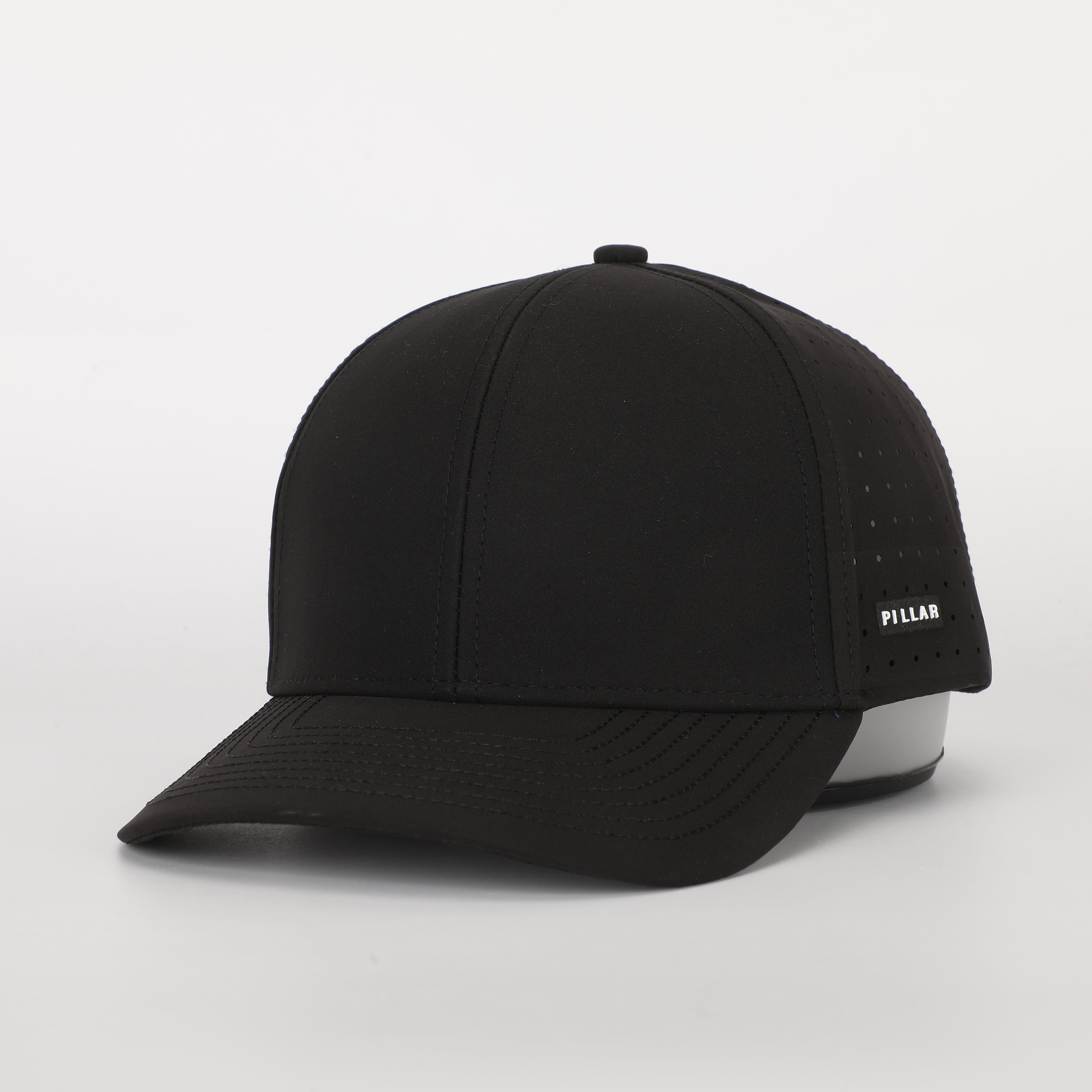 Ryder Hat in Black, finishing a monochrome outfit | PILLAR