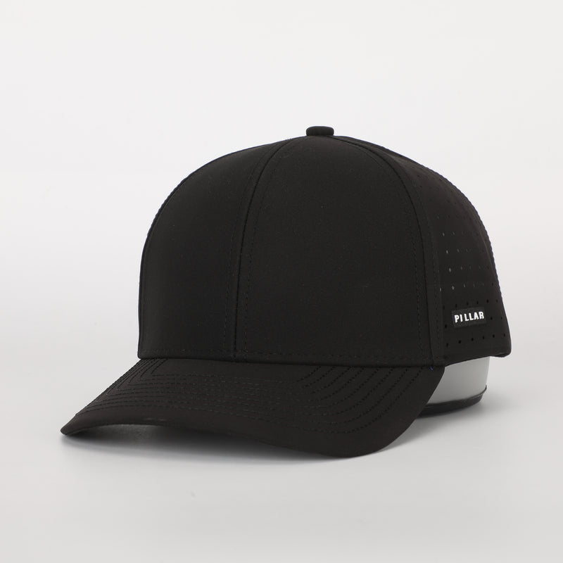 Ryder Hat Black, performance cap for Arizona running | PILLAR