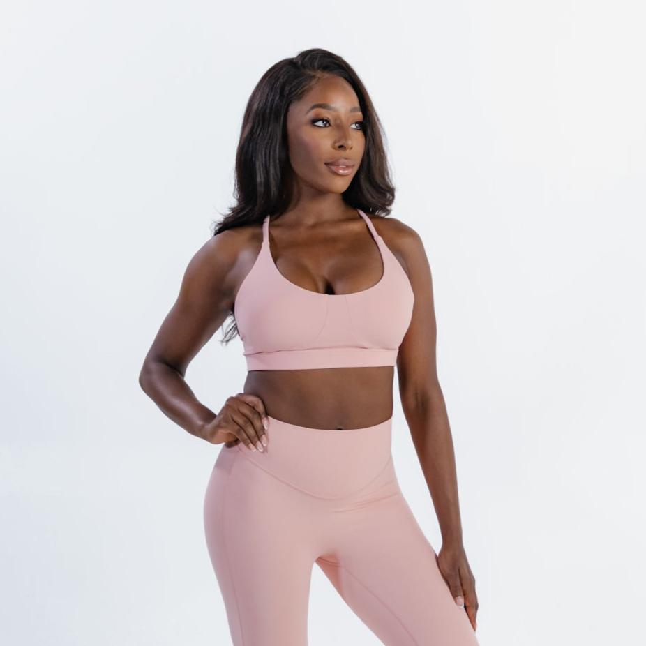 Luna Bra in blush, studio gift for her | PILLAR