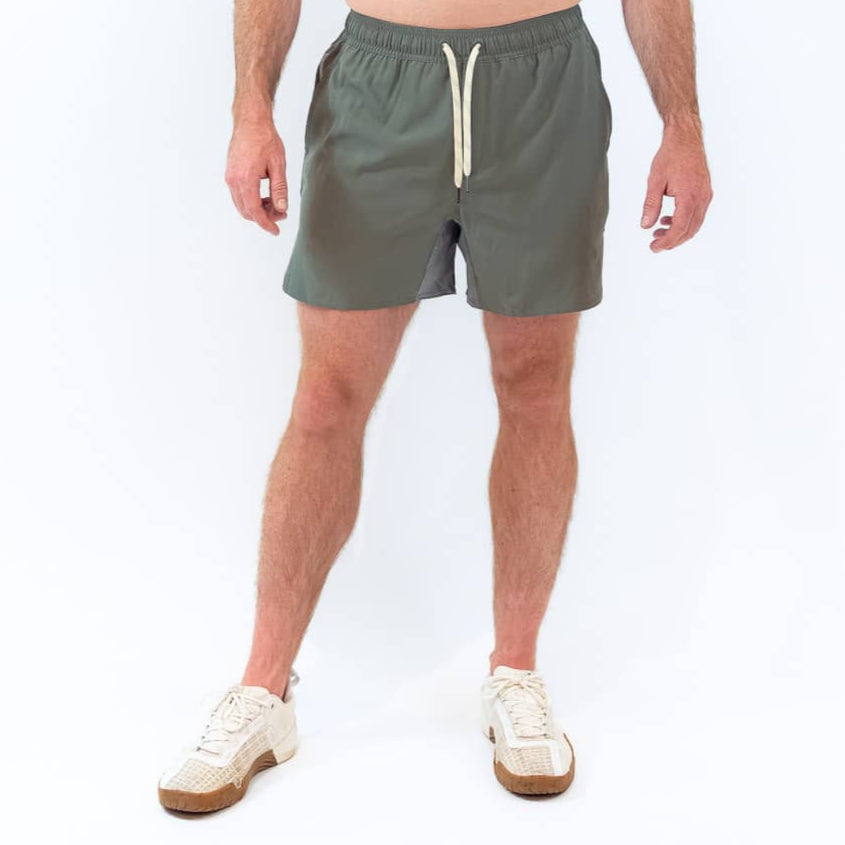 Drew Short 5 inch in Fern green | PILLAR
