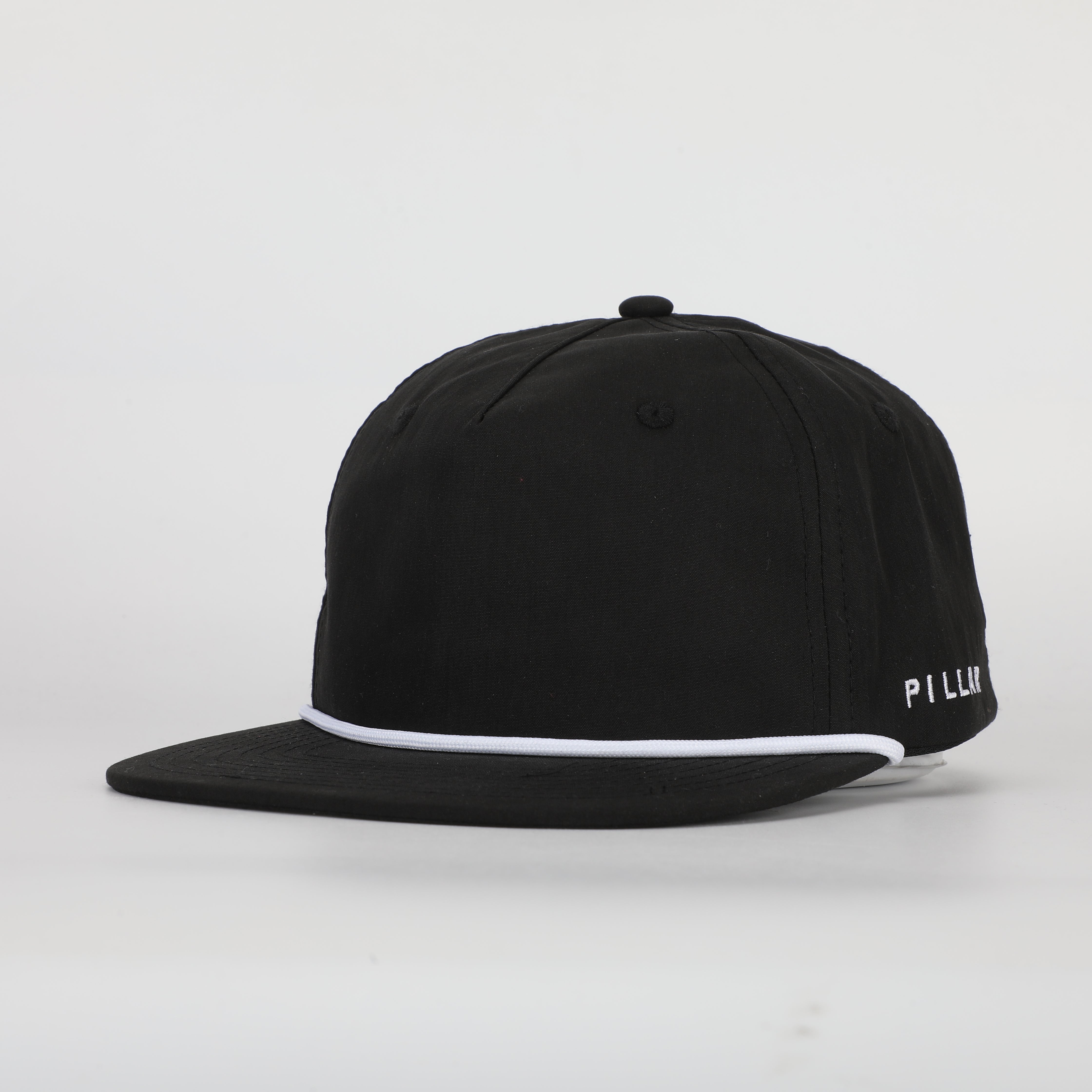 Brooks Rope Hat in black, a no size golf gift | PILLAR