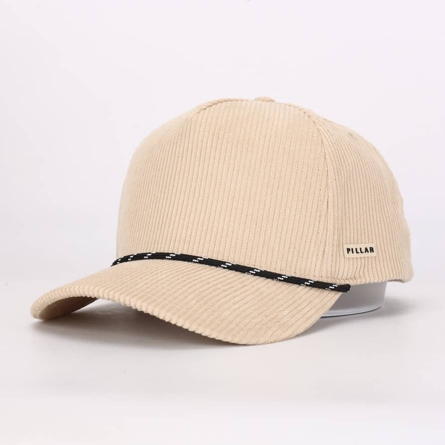 Nico Hat in tan, a one size gift for a golfer | PILLAR