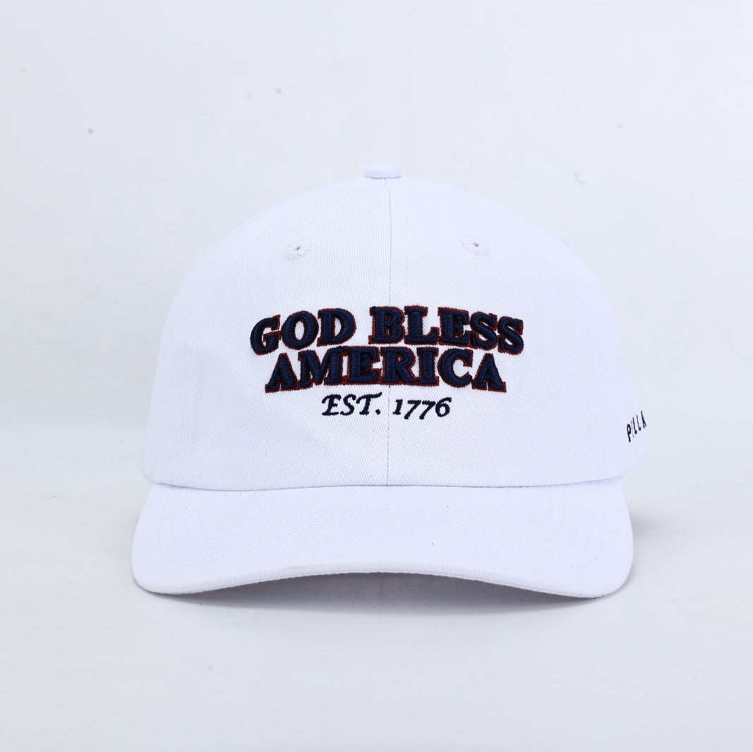 Carter Hat in white, a golf hat gift | PILLAR